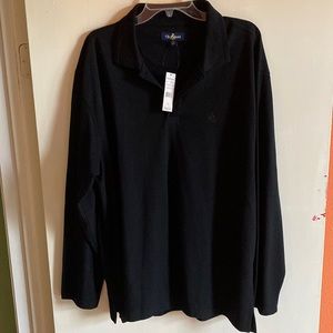 NWT black long sleeve men’s shirt.